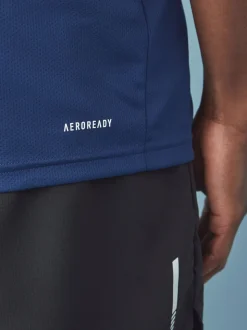 Donkerblauw - adidas Train Essentials trainingsshirt