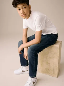 Donkerblauw - Authentieke denim jeans (3-16jaar)