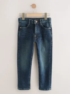 Donkerblauw - Authentieke denim jeans (3-16jaar)