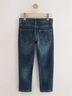 Donkerblauw - Authentieke denim jeans (3-16jaar)