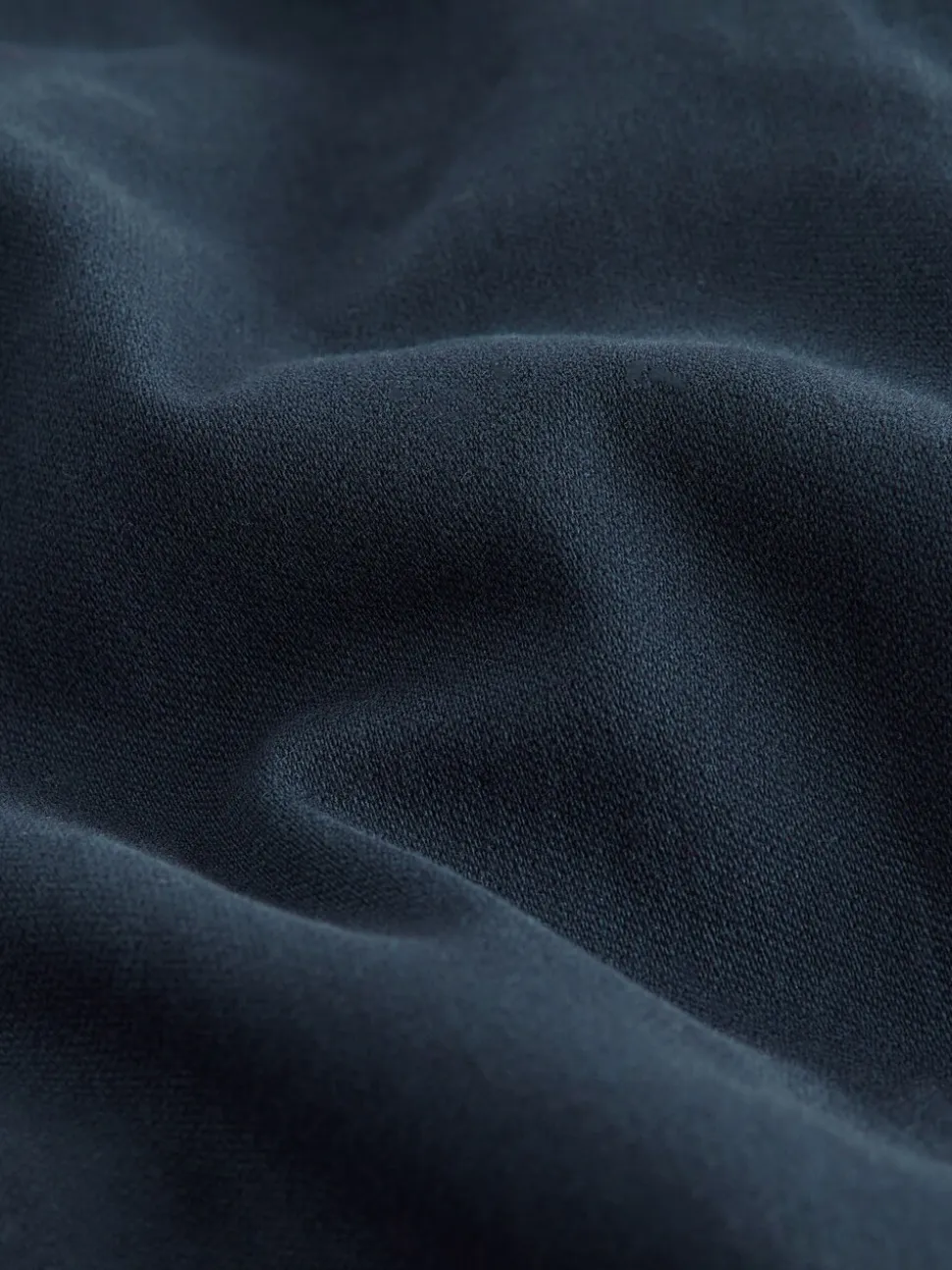 Donkerblauw - Broek met geribde elastische taille (3-16 jr)