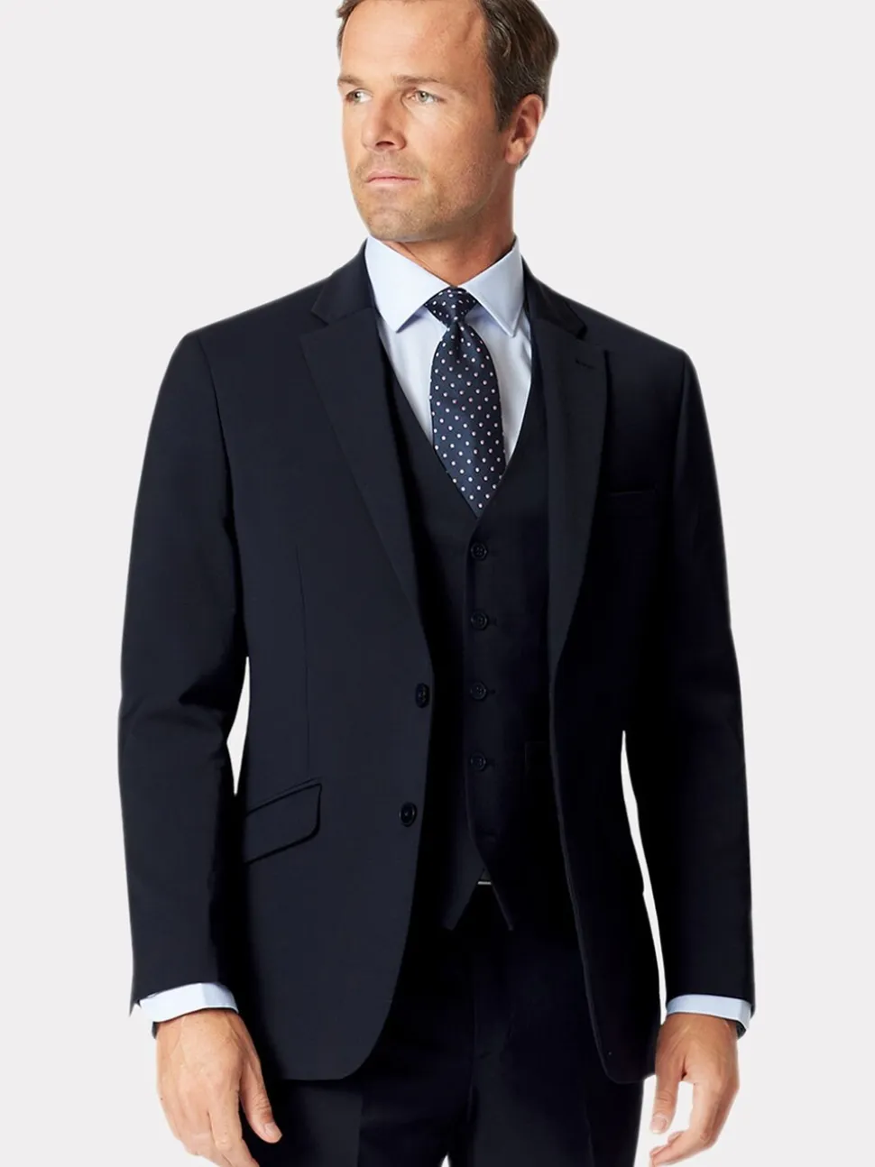 Donkerblauw - Brook Taverner Suit Jacket
