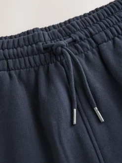 Donkerblauw - Brushback Heavyweight Open Joggers