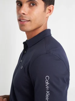 Donkerblauw - Calvin Klein Golf Uni poloshirt