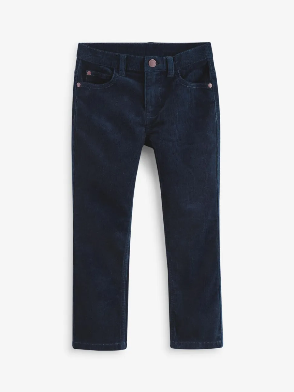 Donkerblauw - Corduroy broek (3-16jr)