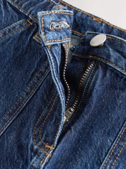 Donkerblauw - Denim rok (3-16jaar)