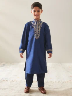 Donkerblauw - Eid Koerta (3mnd -16jr)