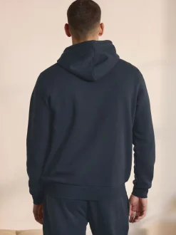 Donkerblauw - Enkele - Hoodie