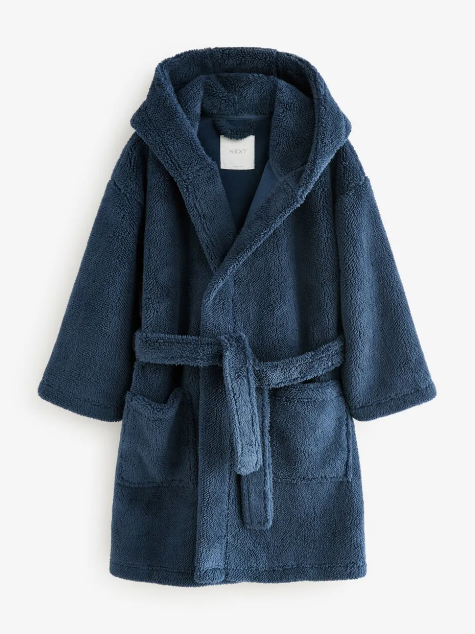 Donkerblauw - Fleece badjas (1,5-16jr)