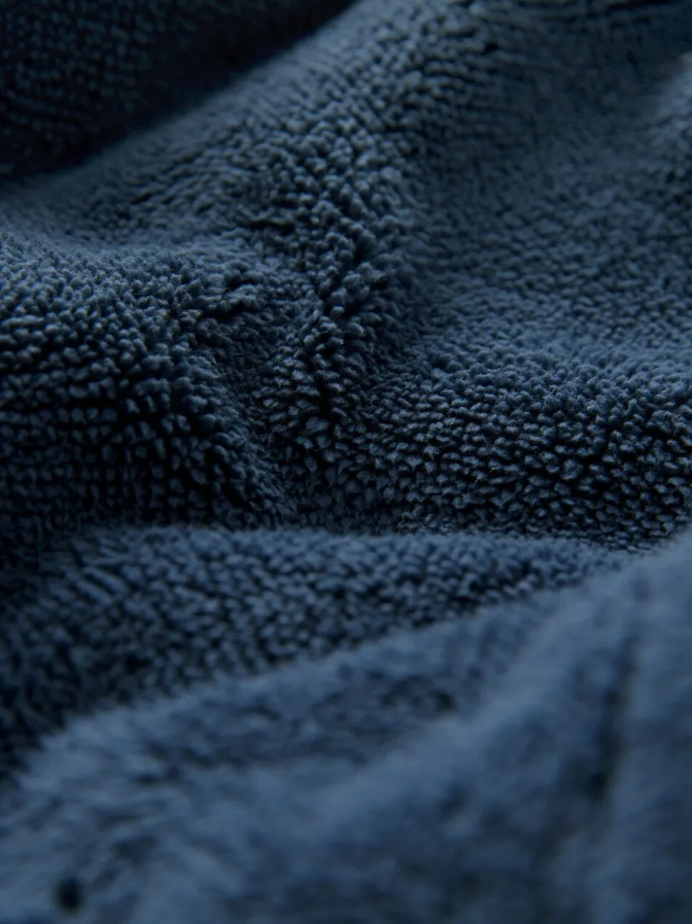 Donkerblauw - Fleece badjas (1,5-16jr)