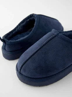 Donkerblauw - Gemakkelijke pantoffelmuiltjes