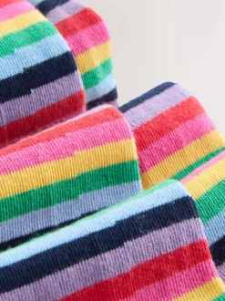 Donkerblauw - Gestreepte maillot met hoog katoengehalte