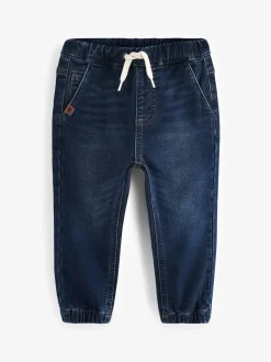 Donkerblauw - Jogger jeans met comfort stretch (3mnd-7jr)