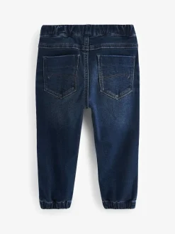 Donkerblauw - Jogger jeans met comfort stretch (3mnd-7jr)