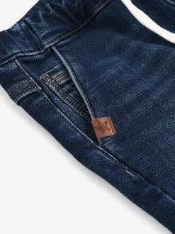 Donkerblauw - Jogger jeans met comfort stretch (3mnd-7jr)