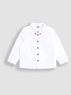 Donkerblauw - JoJo Maman Bébé 3-Piece Bow Tie Waistcoat & Shirt Set