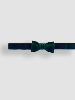 Donkerblauw - JoJo Maman Bébé 3-Piece Bow Tie Waistcoat & Shirt Set