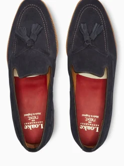 Donkerblauw - Loake voor Next suède instappers