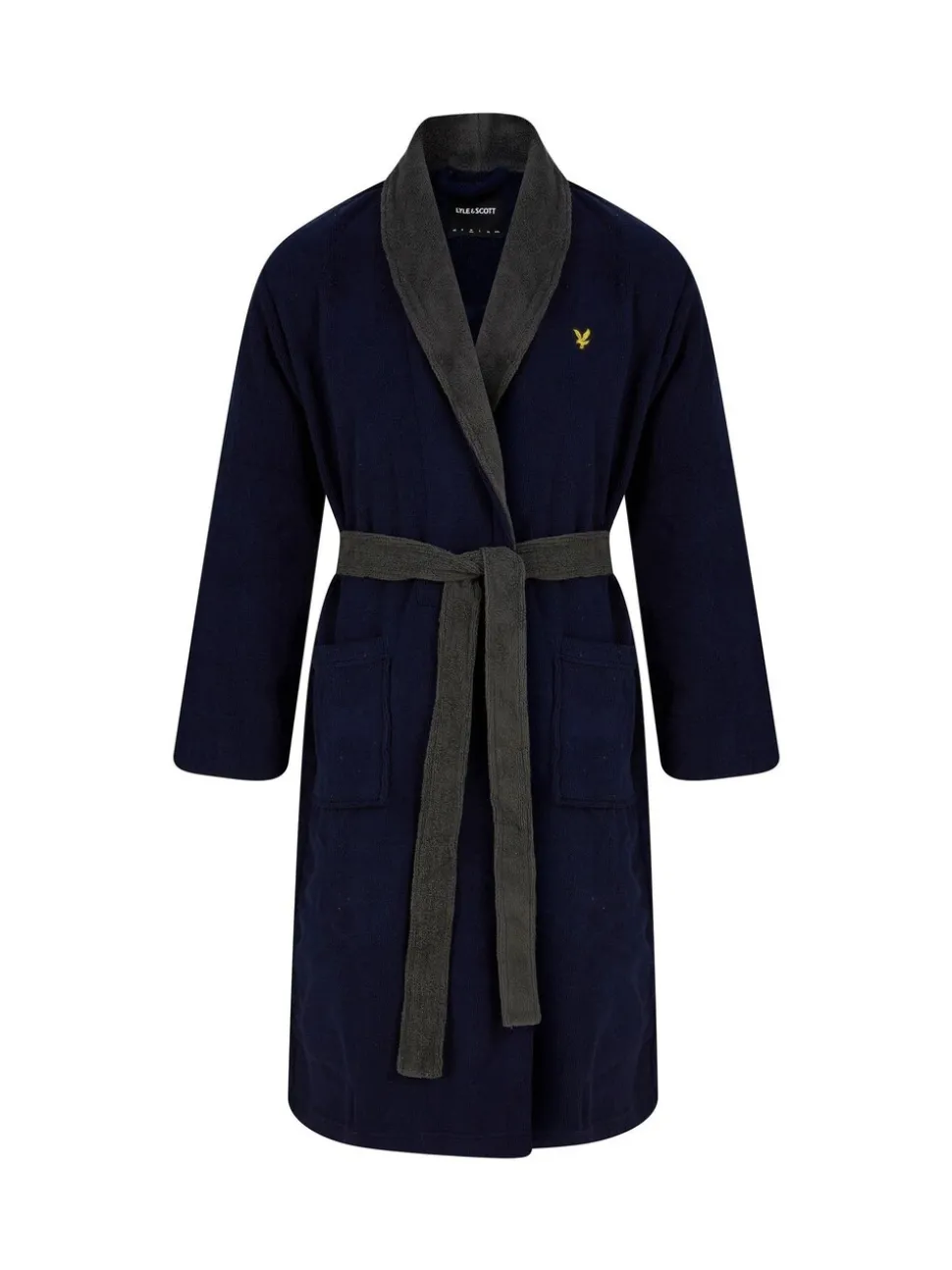 Donkerblauw - Lyle & Scott Adrian badjas