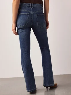 Donkerblauw - Maternity Denim Flare Jeans