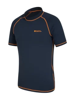 Donkerblauw - Mountain Warehouse - UV surfhemd voor heren