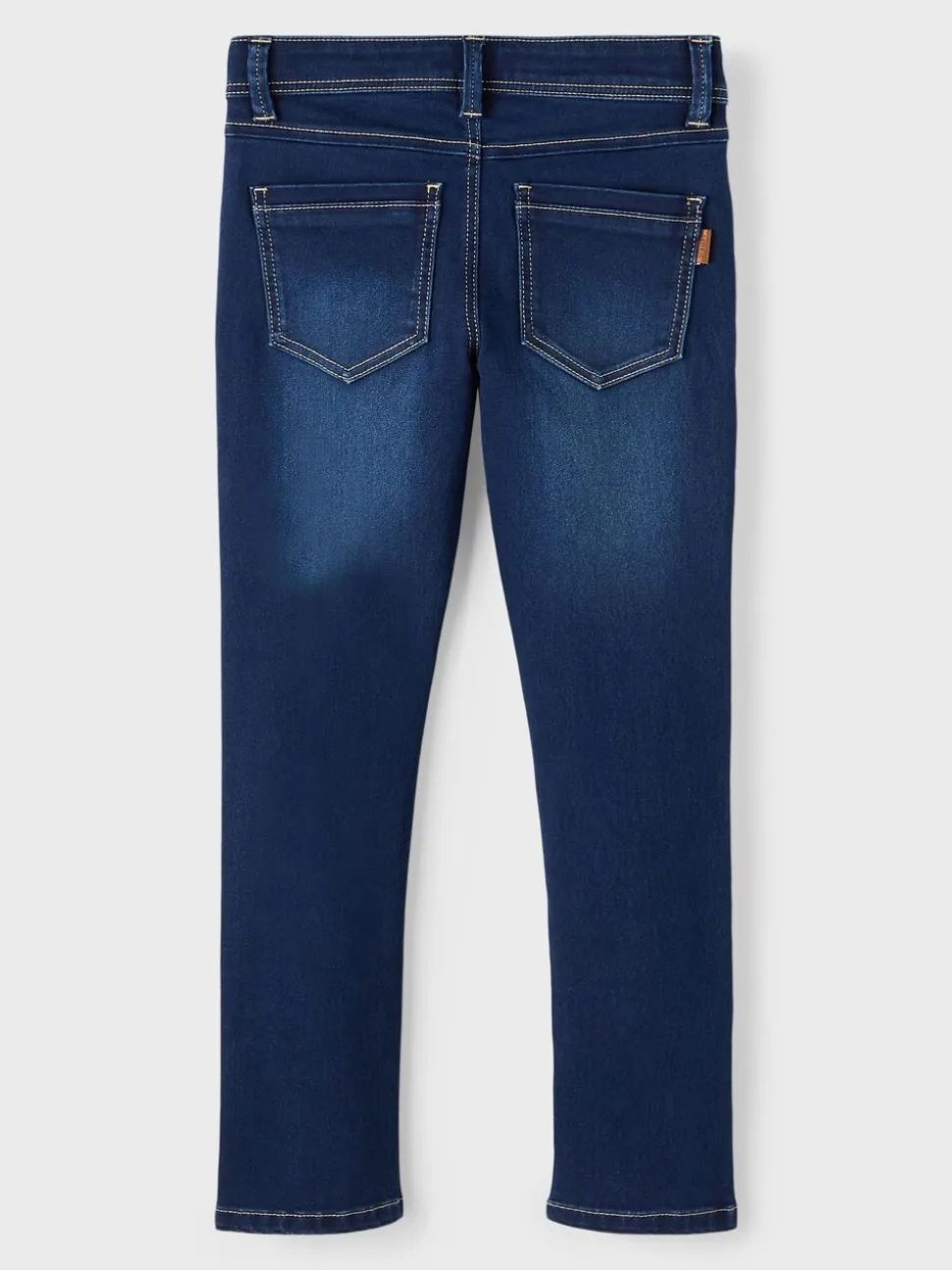 Donkerblauw - Name It slim-fit jeans voor jongens