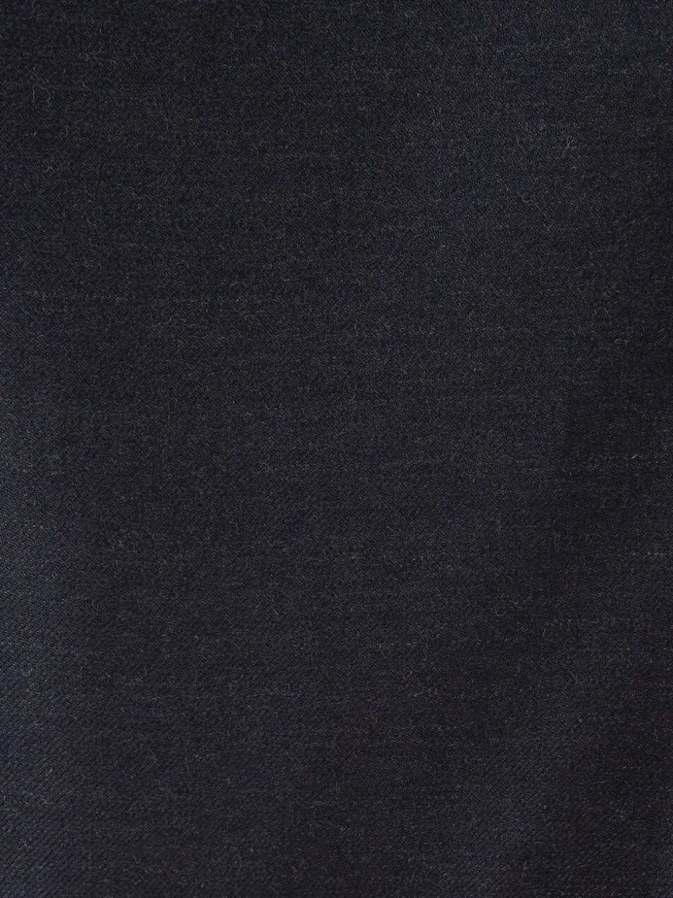 Donkerblauw - Normale Pasvorm - Signature - 100% Wollen broek met Motion Flex-tailleband