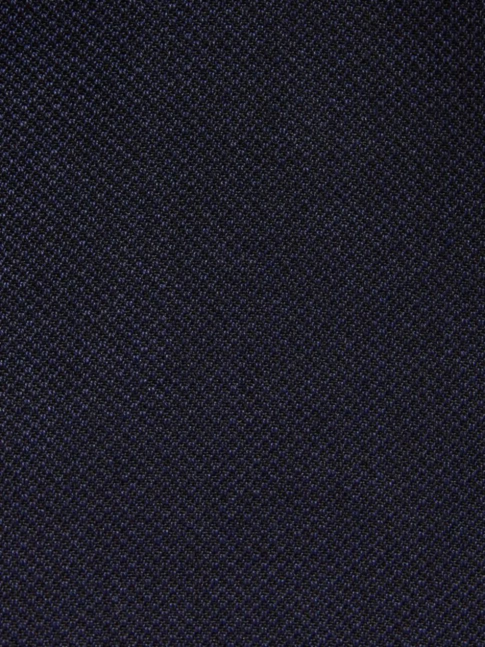 Donkerblauw - Normale Pasvorm - Kostuum met textuur: colbert