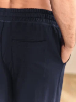 Donkerblauw - Open - Loopback Soft Touch Cuffed Joggers