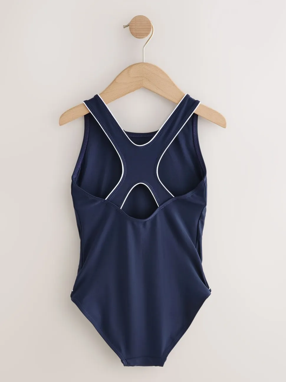 Donkerblauw - Racerback Swimsuit (3-16yrs)