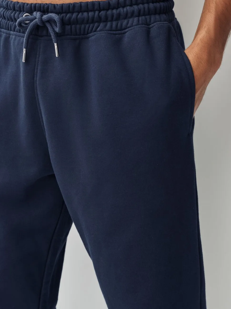 Donkerblauw - Relaxed fit - Slim Fit Brushback Heavyweight Joggers