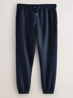 Donkerblauw - Relaxed fit - Slim Fit Brushback Heavyweight Joggers