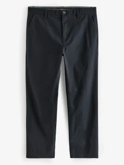 Donkerblauw - Relaxed fit - Stretchy chino