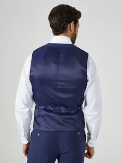 Donkerblauw - Skopes Jude maatsnit getailleerd vest