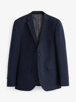 Donkerblauw - Slim Fit - Must-have kostuum: colbert