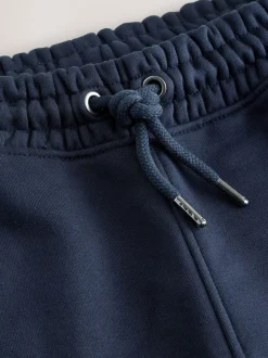 Donkerblauw - Slim Fit - Slim Fit Brushback Heavyweight Joggers