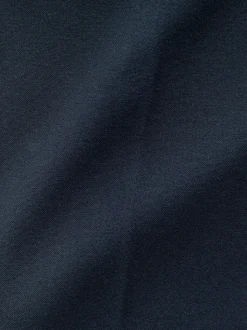 Donkerblauw - Slim fit stretchy Broeken met intern trekkoord