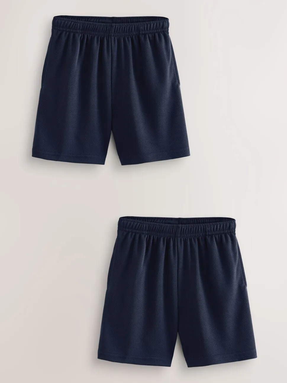 Donkerblauw - Sportshort (3-16 jr)