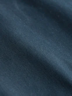 Donkerblauw - Straight fit - Stretchy chino