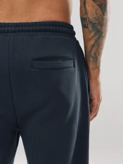 Donkerblauw - Straight fit - Relaxed Fit Brushback Heavyweight Joggers