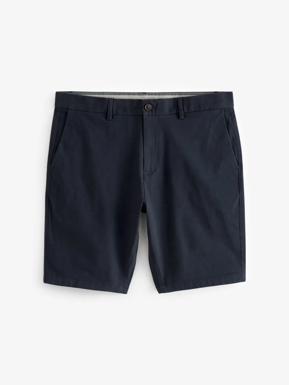 Donkerblauw - Strakke Pasvorm - Chinoshort met stretch