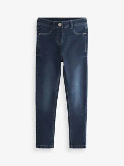 Donkerblauw - Stretchleggings (3-16 jr)
