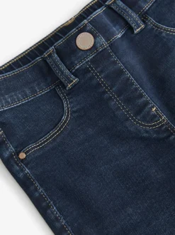 Donkerblauw - Stretchleggings (3-16 jr)