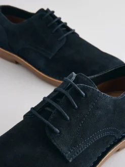 Donkerblauw - Suède desertschoenen