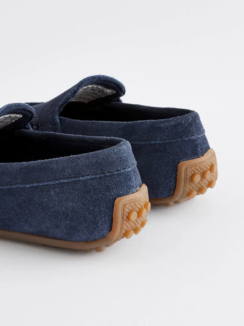Donkerblauw - Suede Slip-Ons Loafer Shoes