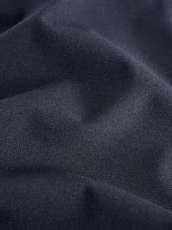 Donkerblauw - Tailored Bootcut Trousers With Wool