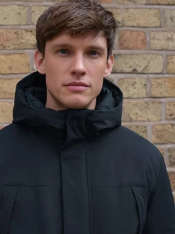 Donkerblauw - ThermoGen Parka Jack met Borg voering