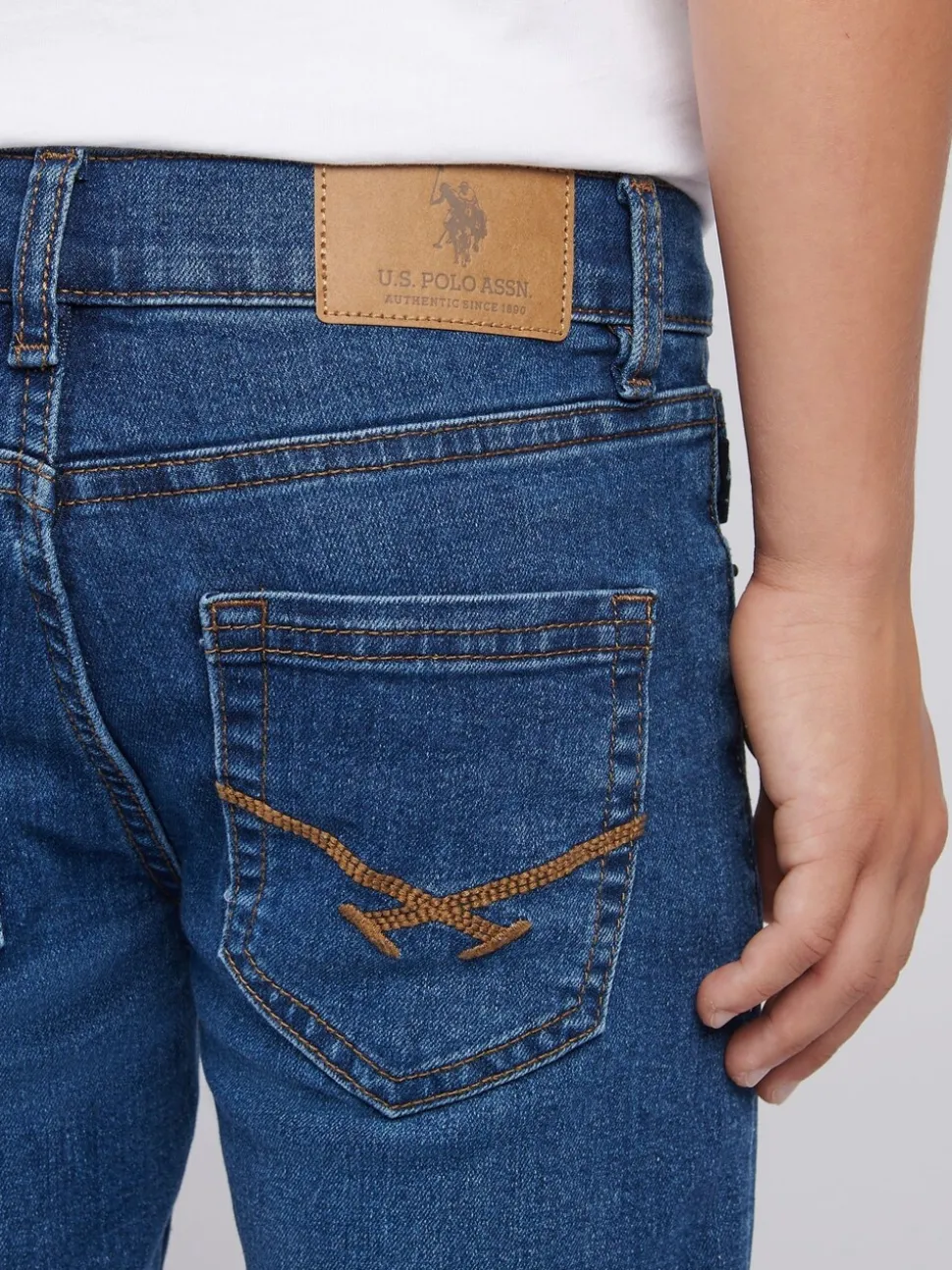 Donkerblauw - U.S. Polo Assn. Classic Fit Jeans