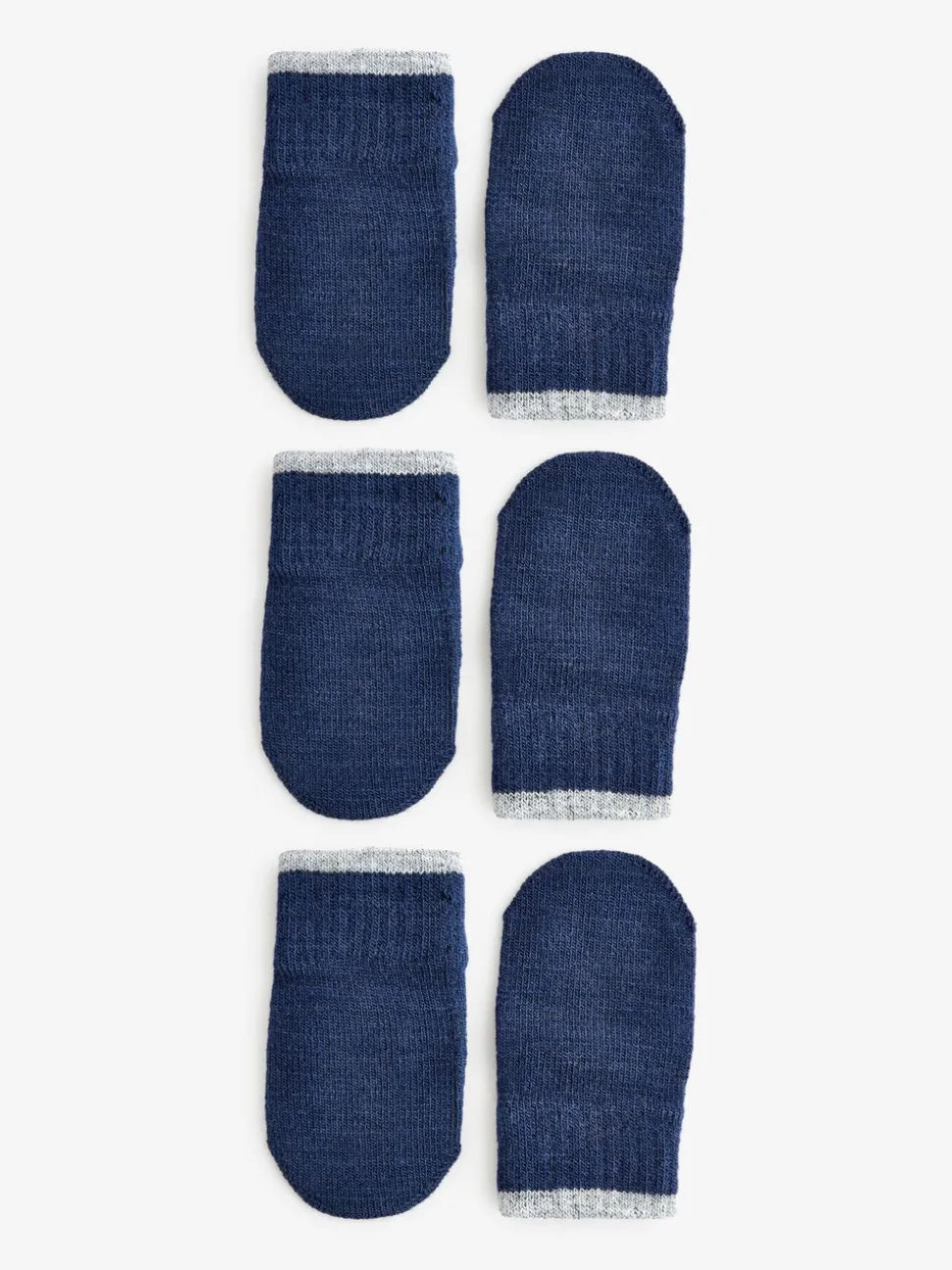 Donkerblauw - Verpakking van 3 Magic wanten handschoenen (3mnd -6jr)