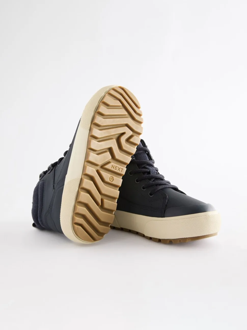Donkerblauw - Warm gevoerde hoge boots